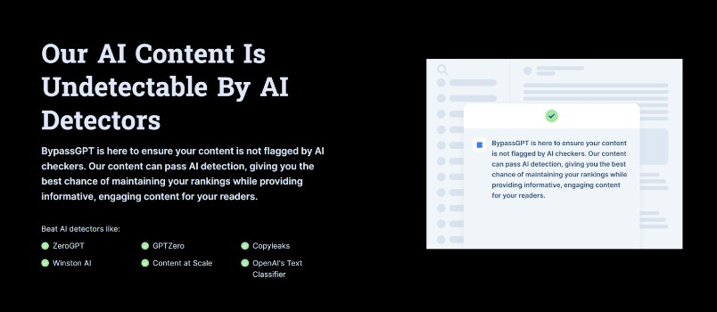 The Emergence of Undetectable AI Content
